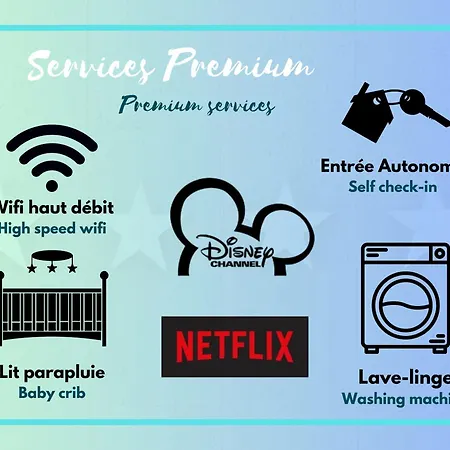 Passage Secret - Ideal Couples Et Pro - Le Calme En Hypercentre - Wifi Debit - Netflix - Machine A Laver - Gare, Cathedrale, Commerces, Restaurants & Transports En Commun A Moins De 10 Minutes A Pied