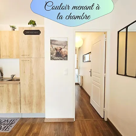 Passage Secret - Ideal Couples Et Pro - Le Calme En Hypercentre - Wifi Debit - Netflix - Machine A Laver - Gare, Cathedrale, Commerces, Restaurants & Transports En Commun A Moins De 10 Minutes A Pied アパート ランス
